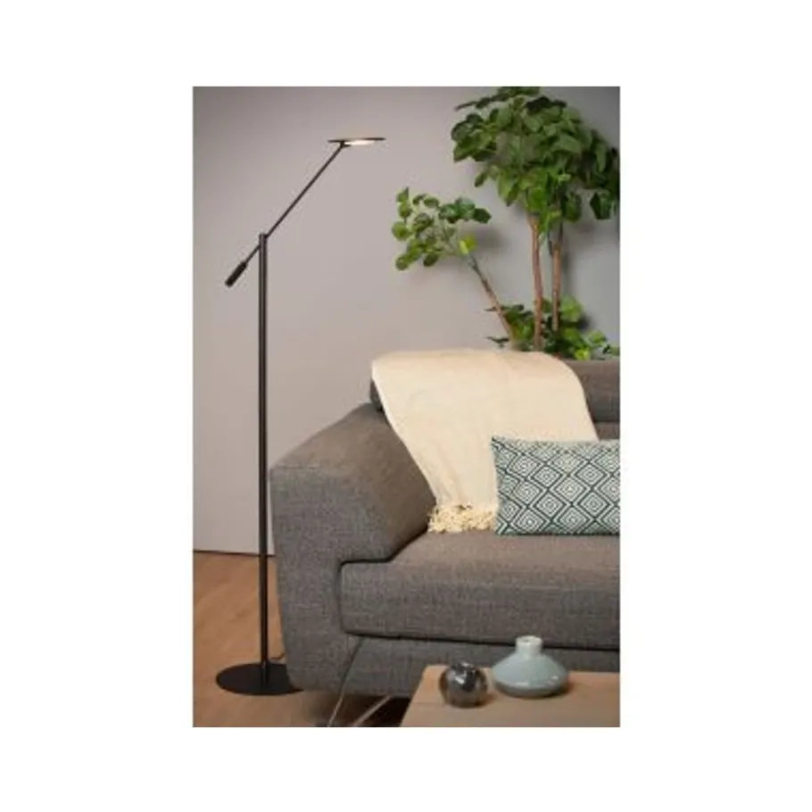 Lucide ANSELMO - Leeslamp - Ø 25 cm - LED Dimb. - 1x9W 3000K - Zwart Online