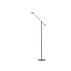Lucide ANSELMO - Leeslamp - Ø 25 cm - LED Dimb. - 1x9W 3000K - Mat chroom Hot