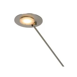 Lucide ANSELMO - Leeslamp - Ø 25 cm - LED Dimb. - 1x9W 3000K - Mat chroom Hot