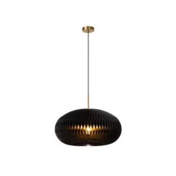 Lucide ARMONI Hanglamp-Zwart-Ø52-1xE27-40W-Papier Hot