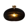 Lucide ARMONI Plafonnière-Zwart-Ø52-1xE27-40W-Papier Hot