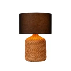 Lucide ARRAH Tafellamp-Nature.-1xE27-40W-Rotan New