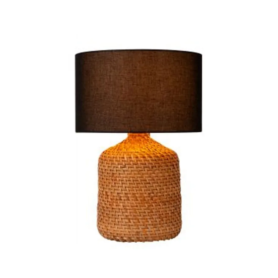 Lucide ARRAH Tafellamp-Nature.-1xE27-40W-Rotan New