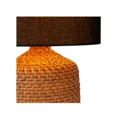 Lucide ARRAH Tafellamp-Nature.-1xE27-40W-Rotan New