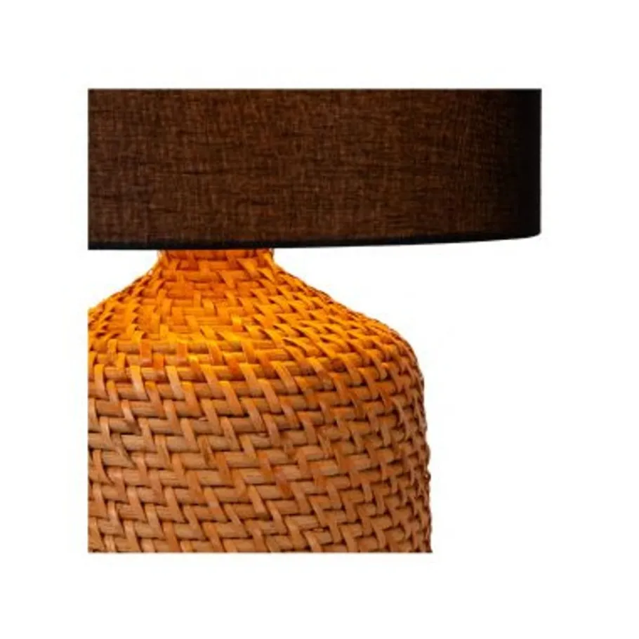 Lucide ARRAH Tafellamp-Nature.-1xE27-40W-Rotan New