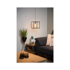 Lucide ARTHUR - Hanglamp - E27 - Zwart Hot