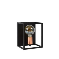 Lucide ARTHUR - Wandlamp - E27 - Zwart Discount