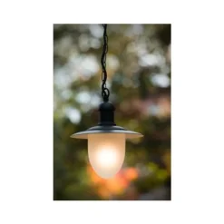 Lucide ARUBA - Hanglamp Buiten - Ø 25 cm - 1xE27 - IP44 - Zwart Hot