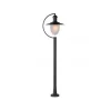 Lucide ARUBA - Lantaarnpaal Buiten - 1xE27 - IP44 - Zwart Best