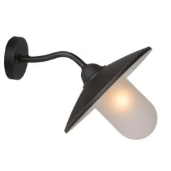 Lucide ARUBA - Wandlamp Buiten - Ø 30 cm - 1xE27 - IP44 - Roest bruin Best