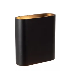 Lucide ATILA - Wandlamp Binnen/Buiten - LED - 2x5W 2700K - IP54 - Zwart Hot