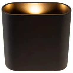 Lucide ATILA - Wandlamp Binnen/Buiten - LED - 2x5W 2700K - IP54 - Zwart Hot