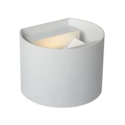 Lucide AXI - Wandspot Badkamer - LED - 1x6W 2700K - IP54 - Wit
