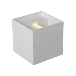 Lucide AXI - Wandspot Badkamer - LED - 1x6W 2700K - IP54 - Wit Online