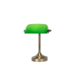 Lucide BANKER - Bureaulamp - 1xE14 - Brons Clearance