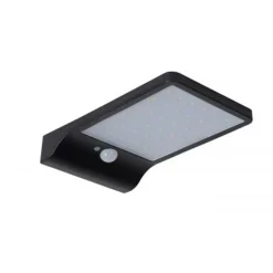 Lucide BASIC - Wandlamp Buiten - LED - 1x3W 2700K - IP44 - Zwart