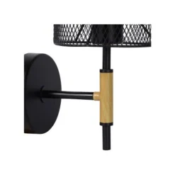 Lucide BASKETT - Wandlamp - 1xE27 - Zwart Sale