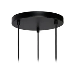 Lucide BASKETT Hanglamp 3xE27/40W Zwart/Hout Sale