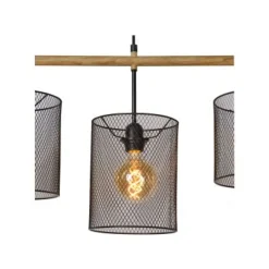 Lucide Baskett Pendel 4Xe27 Zwart 45459/04/30 Sale