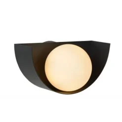 Lucide BENNI - Wandlamp - 1xG9 - Zwart Hot