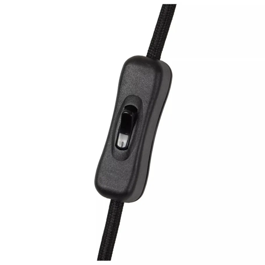 Lucide BENSEN Tafellamp-Grijs-1xE27-40W-Vilt