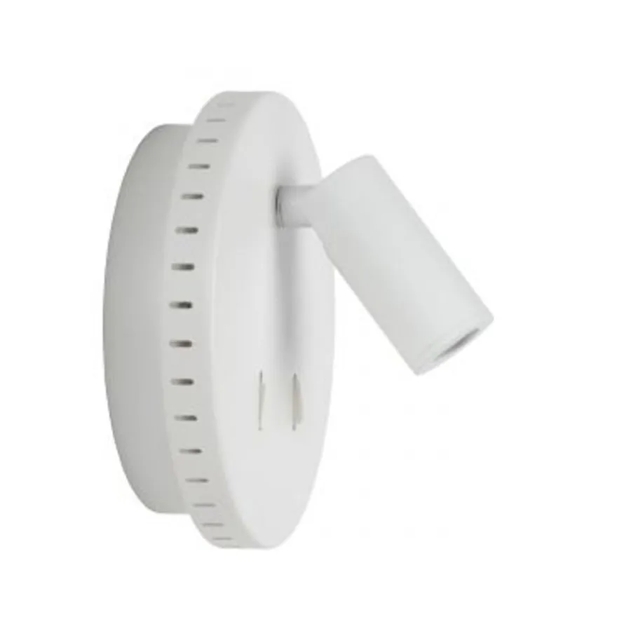 Lucide BENTJER - Wandlamp - Ø 14 cm - LED - 3000K - Wit Clearance