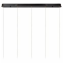 Lucide BERLIANE - Hanglamp - LED Dimb. - 5x4W 2700K - Met vervangbare LED-module - Transparant Online