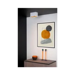 Lucide BIDO - Plafondspot - 2xGU10 - Wit Best