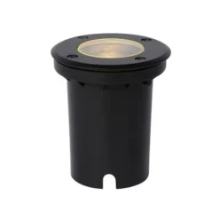 Lucide BILTIN - Grondspot Buiten - Ø 10,8 cm - 1xGU10 - IP67 - Zwart Hot