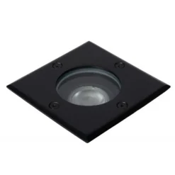 Lucide BILTIN - Grondspot Buiten - 1xGU10 - IP67 - Zwart Outlet