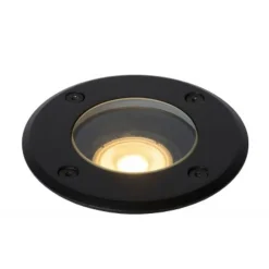 Lucide BILTIN - Grondspot Buiten - Ø 10,8 cm - 1xGU10 - IP67 - Zwart Clearance
