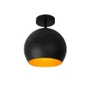 Lucide BINK - Plafonnière - Ø 25 cm - 1xE27 - Zwart Clearance