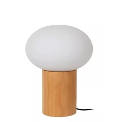 Lucide BIRTLE Tafellamp-Opaal-1xE27-40W-Glas Outlet