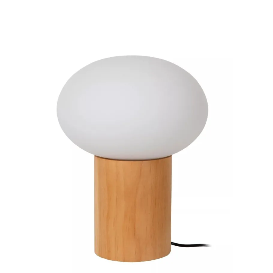 Lucide BIRTLE Tafellamp-Opaal-1xE27-40W-Glas Outlet