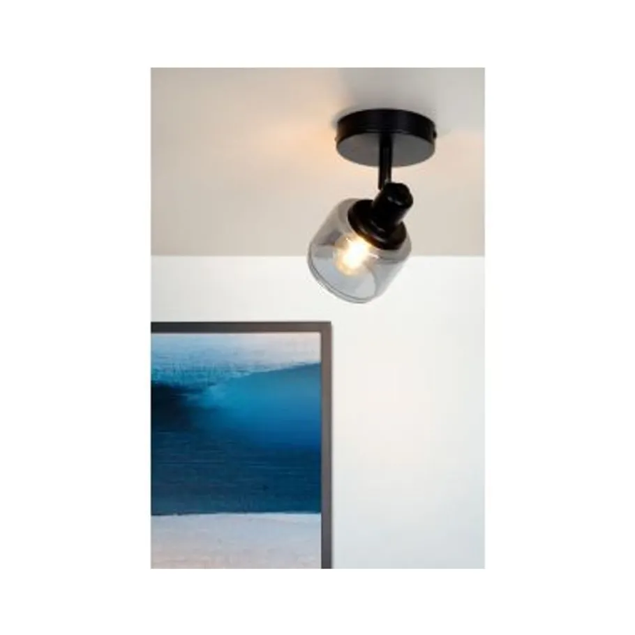 Lucide BJORN - Wandspot - 1xE14 - Zwart New