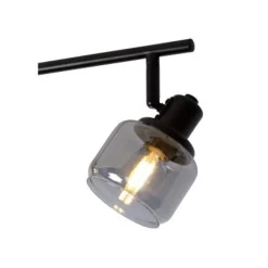 Lucide BJORN - Wandspot - 4xE14 - Zwart Outlet