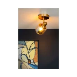 Lucide BJORN - Wandspot - 1xE14 - Mat Goud / Messing Discount