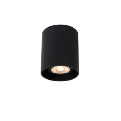 Lucide Bodi Plafondlicht Rond Zwart 09100/01/30