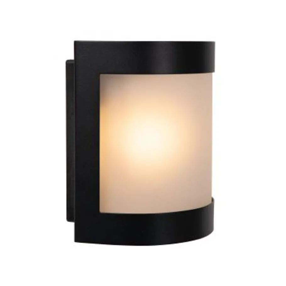 Lucide BOLO Wandlamp Buiten-Opaal-1xE27-15W-IP44-Glas Sale
