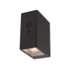 Lucide BOLTON Wandlamp Buiten-Zwart-LED-1W-2850K/3150K-4V Discount