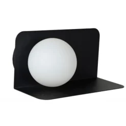 Lucide BONNI - Wandlamp - 1xG9 - Zwart Discount