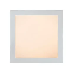 Lucide BRICE-LED - Plafonnière Badkamer - LED Dimb. - 1x30W 3000K - IP44 - Wit Outlet