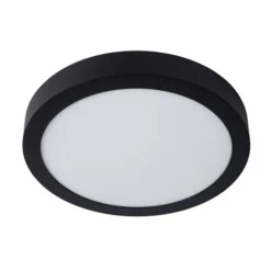 Lucide BRICE-LED Plafonnier Dimbaar 30W Ø30cm IP44 Zwart Outlet