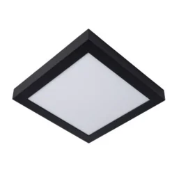 Lucide BRICE-LED Plafonnier Dimbaar 30W Vierkant IP44 Zwa Hot