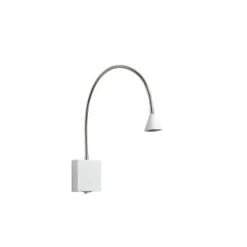 Lucide BUDDY - Bedlamp - LED - 1x3W 4000K - Wit Sale