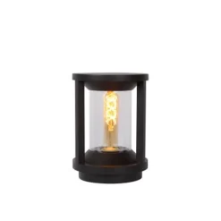Lucide CADIX - Sokkellamp Buiten - Ø 16 cm - 1xE27 - IP65 - Zwart Discount