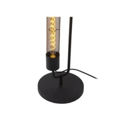 Lucide CALIXT - Vloerlamp - 2xE27 - Zwart Outlet