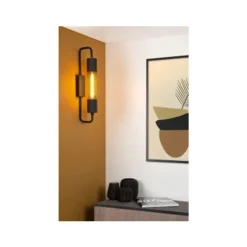 Lucide CALIXT - Wandlamp - 1xE27 - Zwart Best