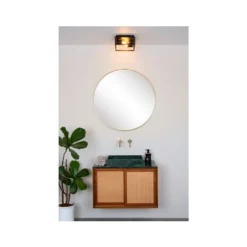 Lucide CARLYN - Plafonnière Badkamer - 2xE14 - IP54 - Zwart Sale