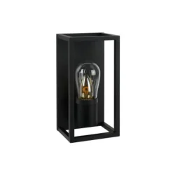 Lucide CARLYN - Wandlamp Badkamer - 1xE14 - IP54 - Zwart Best